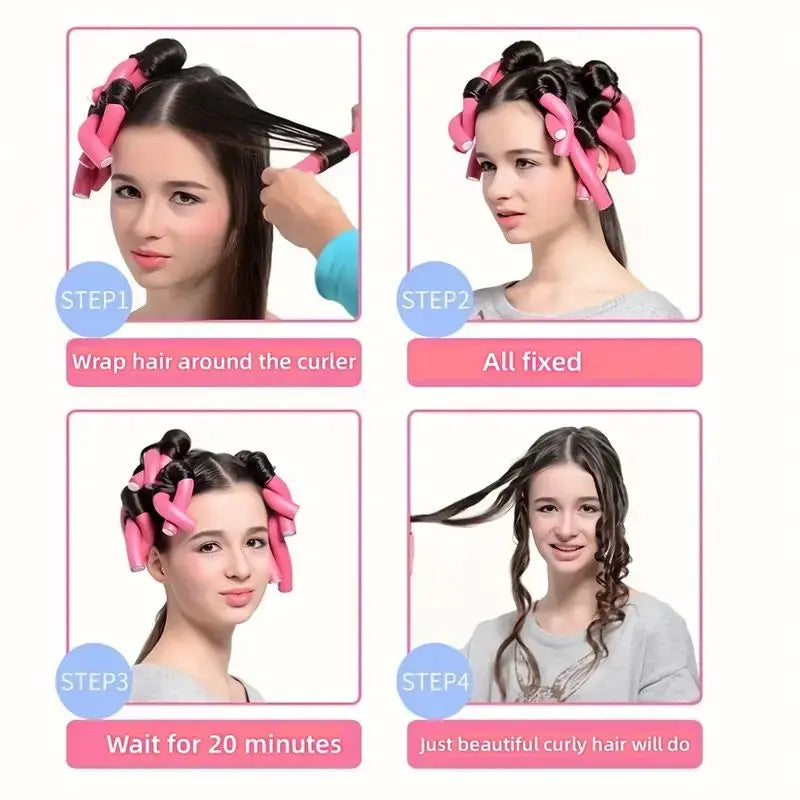 Perm Curling Bars, Hair Curling Sticks, Hair Care Manual Hair Rollers, For Beauty & Personal Care Good Vibrations