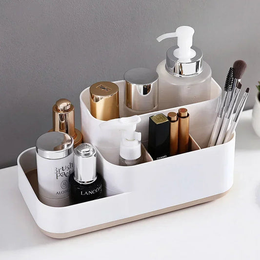 Large Capacity Cosmetic Storage Box Cosmetic Drawer Dressing Table Container Jewelry Nail Polish Makeup Sundries Storage Box Good Vibrations