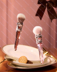 Flower Knows The Sweetie Bear Rounded Blush Brush  Loose Powder makeup Brushes Good Vibrations