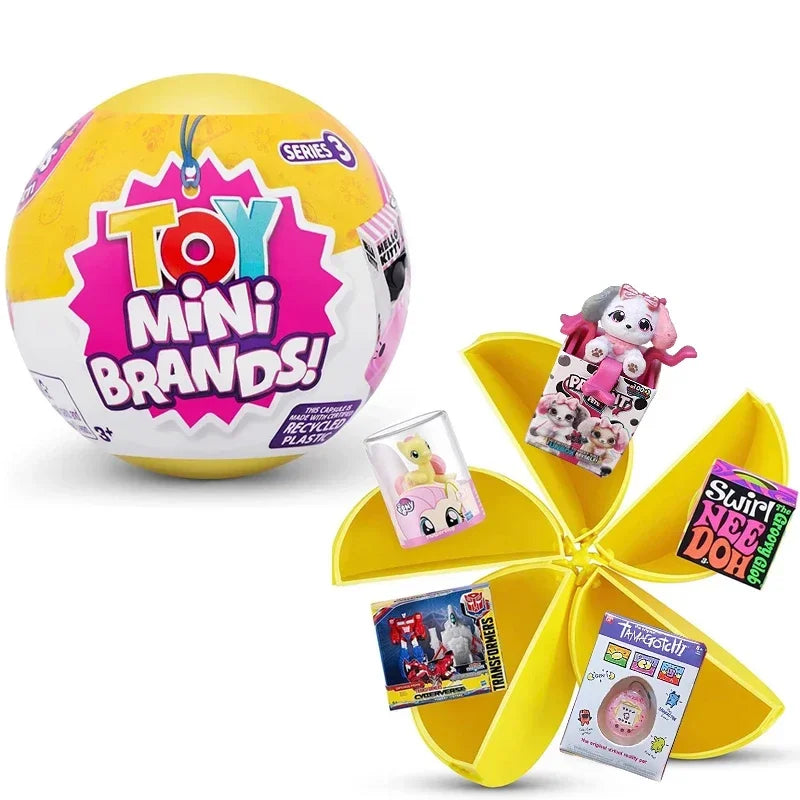 Zuru 5 Surprise Mini Brands Toys Zuru Mystery Blind Box Original Miniature Toy Childrens Surprise Blind Box Toy Gifts Cute Toys Good Vibrations
