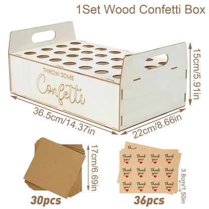 Wedding Tray Confetti Cone Stand Box Kraft Paper Tray Rustic Wedding Decoration Wedding Confetti Cones Cones Wedding Set supply Good Vibrations
