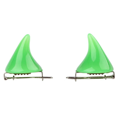 Halloween Hair Accessories Clip 1 Pair Small Demon OX Horn Hairpins Gothic Party Cosplay Costume Pin Hairpins Costume Horn Good Vibrations