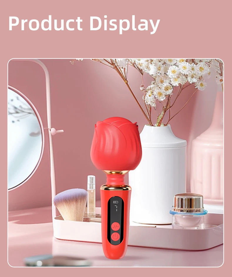 MINI AV 360° Stimulate Stick Nipple and Clitoris Massage Stimulation Toy Powerful Magic Wand Personal Massager Female Vibrators Good Vibrations Adult Super Store