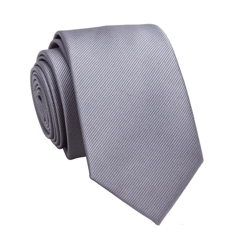 Men's Business Jacquard Slim Tie, British Classic Solid Color Tie,Casual Wedding Accessories Good Vibrations