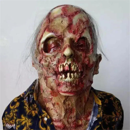 Halloween Horror Mask Zombie Masks Party Cosplay Bloody Disgusting Rot Face Scary Masque Masquerade Mascara Terror Masker Latex Good Vibrations