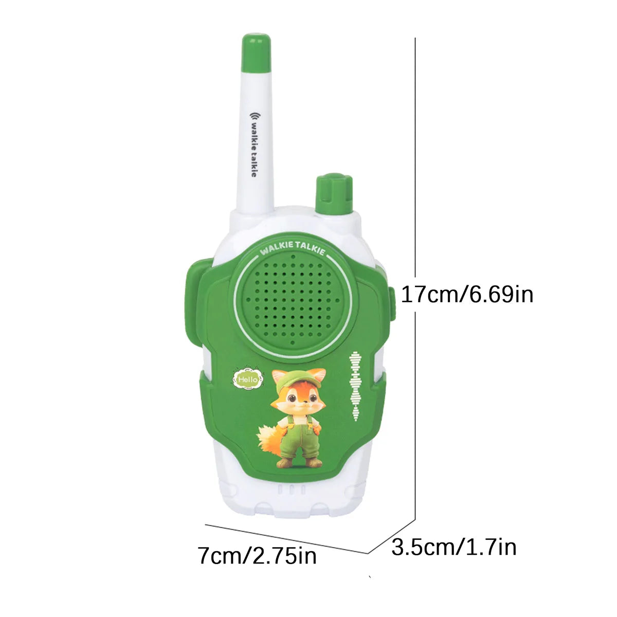 Toys for 3-12 Year Old Boys Girls, Walkie Talkies for Kids，2 Way Radio Toy  for Outside, Camping, Hiking Good Vibrations