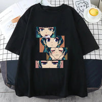 New Womens Anime Harajuku Shirt Cute Anime The Apothecary Diaries Graphic Womens T-Shirt Tops Good Vibrations