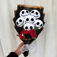 Movie The Nightmare Before Christmas Jack Skellington Creativity Bouquet Funny Skull Birthday Valentine'S Halloween Gifts Good Vibrations