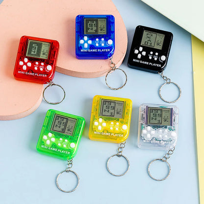 Retro Mini Handheld Game Console Classic Electronic Games Handheld Game Machine Children's Educational Game Console Toy Ide Gift Good Vibrations