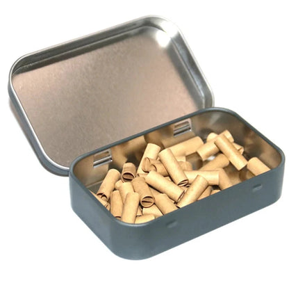 Cigarette Case Box Flip Cap Tobacco Storage Smoke Humidor Rolling Paper Jewelry Candy Coin Key Organizer Tin Flip Gifts Sealed Good Vibrations