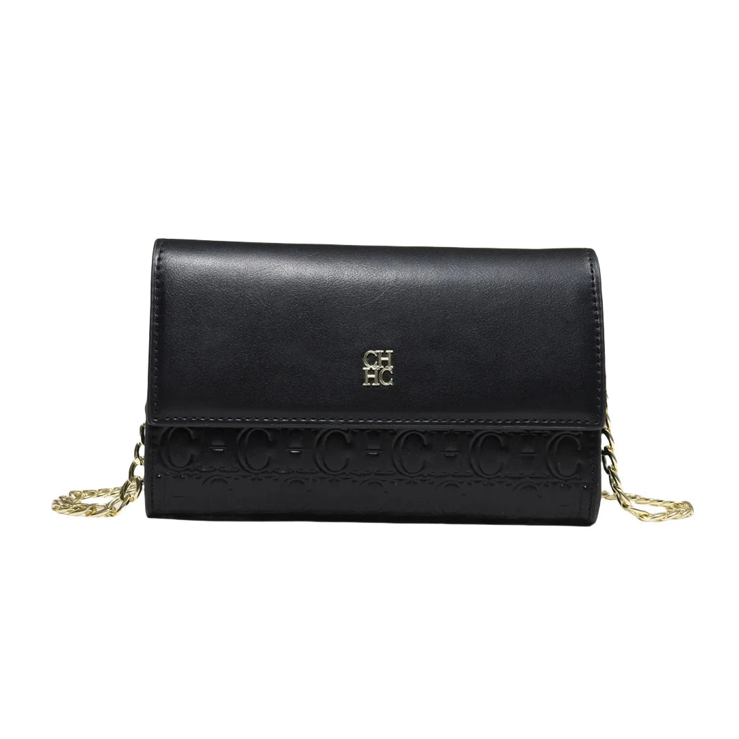 CH Crossbody Bag For Women Luxury Designer Handbag Fashion Embossed Leather Shoulder Bag Elegant Chain Clutch Bag For Daily Use Good Vibrations