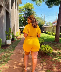 Short Set Women Two-Piece Sets Matching Sets Short Sleeve Print Letter Tops Long Pants High Waist Y2k Streetwear Casual Loose Good Vibrations