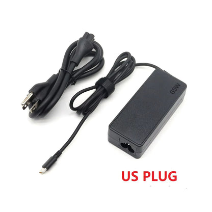 Laptop Charger Adapter Type C Power Adapter 65W 20V 3.25A USB C for Lenovo ThinkPad Hp Chromebook Yoga Huawei Xiaomi ASUS ﻿ Good Vibrations