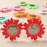 Sunflower Sunglasses Little Daisy Shape Sun Glasses Funny Party Decorative Eyeglasses Plastic Gathering Picnic Photography Props Good Vibrations