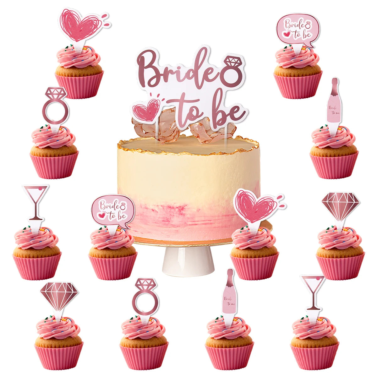 Bachelorette Party Team Bride To Be Tableware Cups Plate Bridal Shower Gift Bride to be Hen Wedding Decorations Adult Supplies Good Vibrations