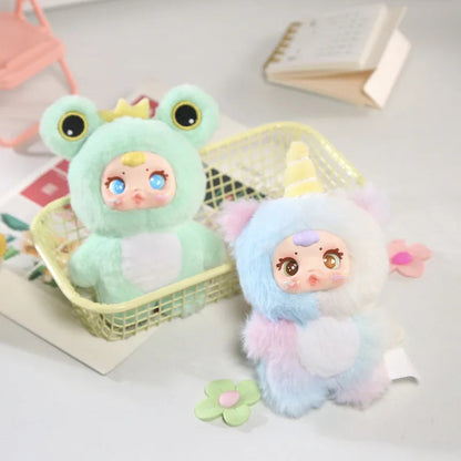 2025 New Cute Milk Candy Keychain Mysterious Blind Box Car Key Decoration Backpack Pendant Doll A Birthday Present Good Vibrations