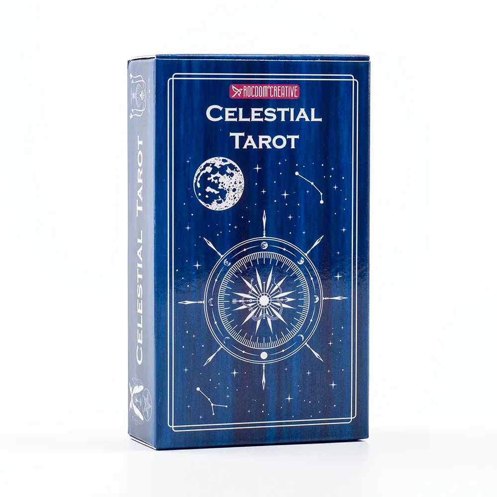 Celestial Tarot filled with the mysterious atmosphere of cosmic celestial bodies Divination Edition Deck Board Playing Games Good Vibrations