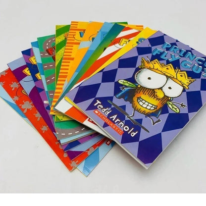 15 Books / Set English Usborne Books for Children Kids Picture Books Baby Famous Story The Fly Guy Series Fun Reading Story Book Good Vibrations