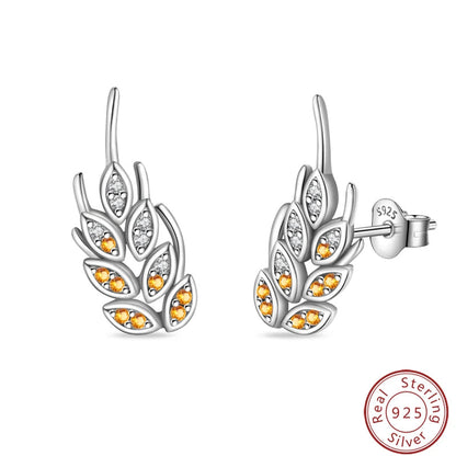 Women's Earrings 925 Sterling Silver Ocean Cute Pet Insect Plant Multi Style Earrings Fit Anniversary Delicate Jewelry Gifts Good Vibrations