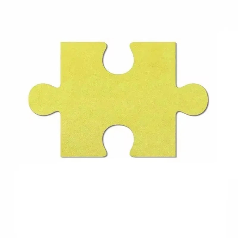 1PC Puzzle Party Decoration Classroom Cutouts Craft for Wall Decal Birthday Supplies School Projects Prop Bulletin Board Decor Good Vibrations