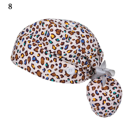 Women & Men Tie Back Hats Ponytail Holder Adjustable Long Hair Cap Working Hat With Button Working Cap Good Vibrations