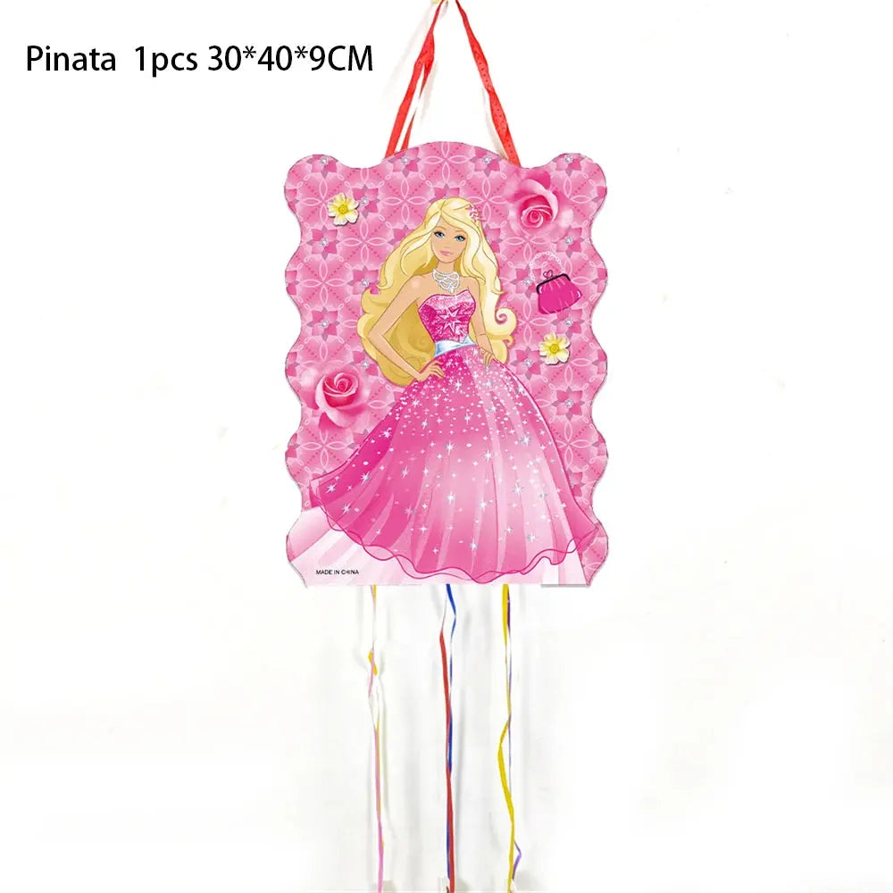 Cute Pink Girl Theme piñata birthday Pinatas birthday piñata toys pinata child birthday Decoration christmas Pinatas Good Vibrations