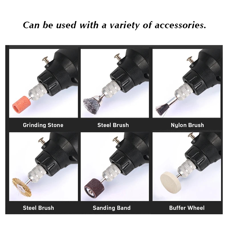 361PCS/lot Power Tools Dremel Rotary Tool Accessory Set Fits for Dremel Drill Grinding Polishing Dremel Accessories Good Vibrations
