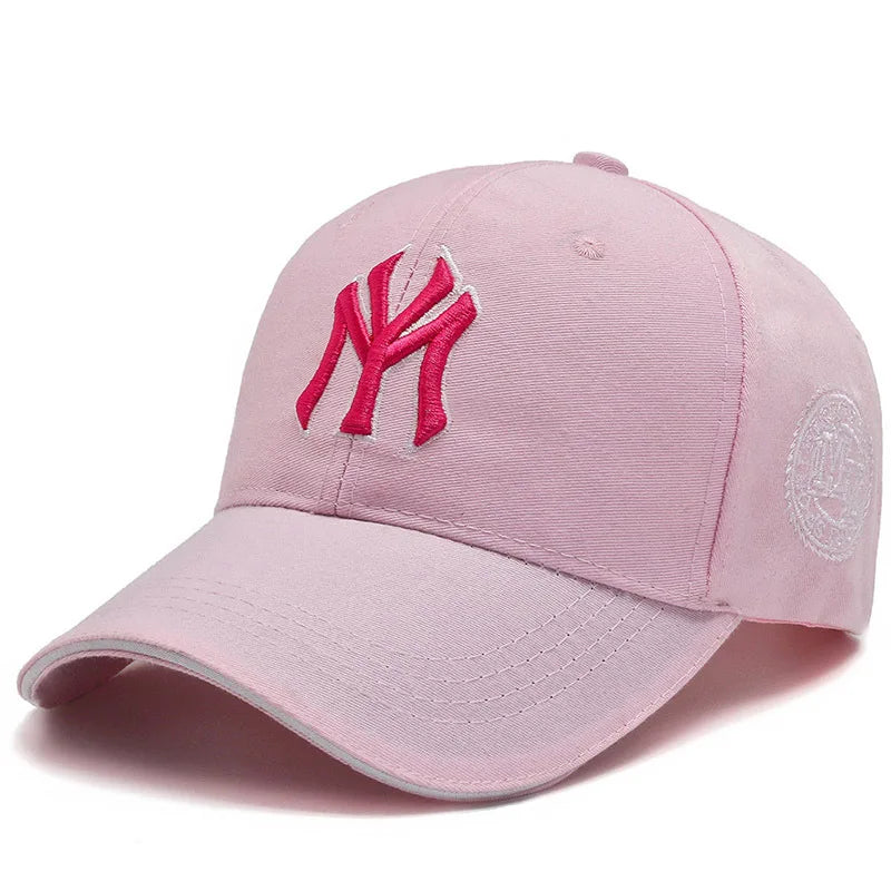 Hat Men's Casual Korean Version Outdoor Versatile Sunscreen Embroidery Letter Cap Couple Baseball Cap Women's Fashion Sunshade Good Vibrations