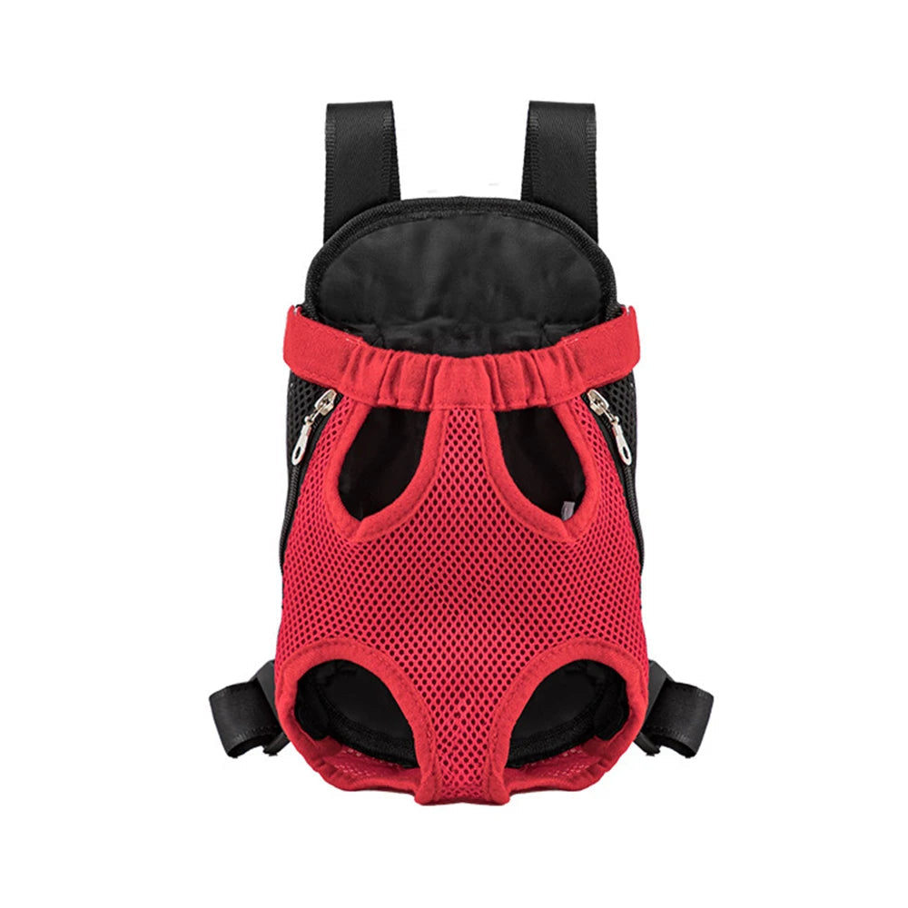Adjustable Cat Carrier Bag Pet Double Shoulder Backpack Portable Bag Outdoor Travel Camping Hiking Cat Bag Dog Bag Good Vibrations