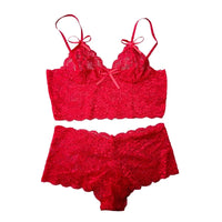 Women Sexy Bra Sets Perspective Lace Strap Fashion Solid Underwear Passion Adjustment Wrap Chest Bra  Charm Good Vibrations