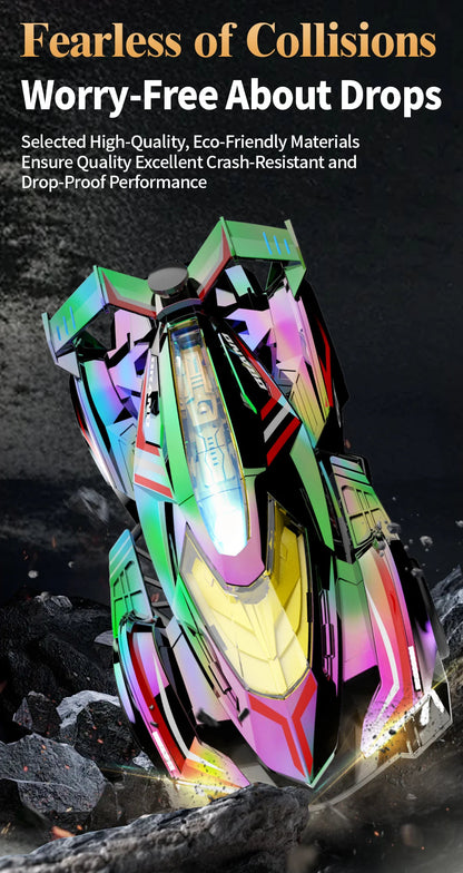 Rc Car 4Ch High-Speed Remote Control Drift Racing Car Electric Sportscar Toy Vehicle Model Toys for Boys Kids Birthday Gift Good Vibrations