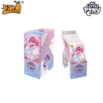 KAYOU Genuine New My Little Pony Friendship Eternal Star Bag 2 Rhythm Moon AR Gilded Decoration OR Collection Card Gift Good Vibrations