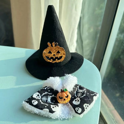 17cm Dolls Clothing For Labubu Outfit Accessories Sitting Party Halloween Trick-Or-Treat Series Devil Angel Purple Dress Good Vibrations