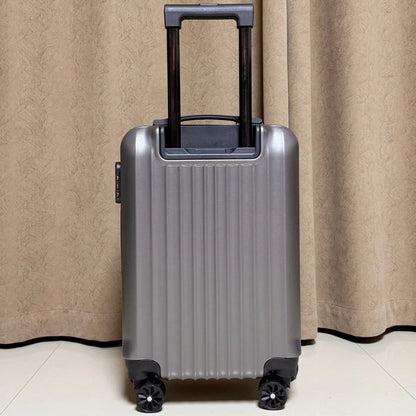 New 20inch Luggage, Carry-On Trolley Case, Pc Thickened Hard Shell Material, High-Strength Compression Resistance, Suitable for Both Men and Women Good Vibrations