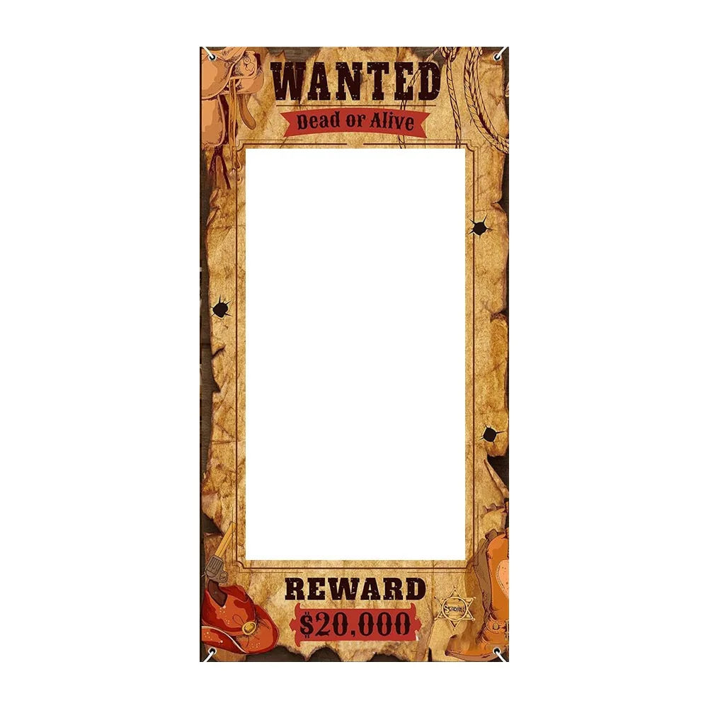 Background Decoration Birthday Party Props Theme Props Party Supplies Wild Western Photo Props Photo Background Decoration Good Vibrations