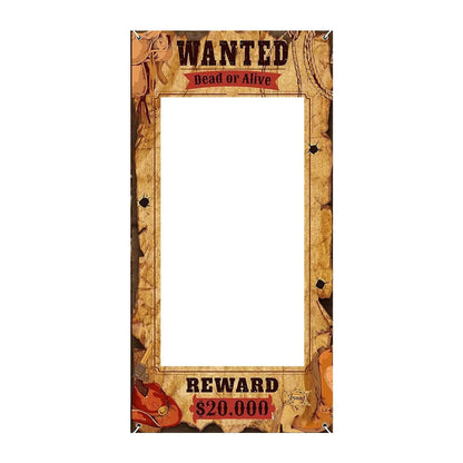 Background Decoration Birthday Party Props Theme Props Party Supplies Wild Western Photo Props Photo Background Decoration Good Vibrations