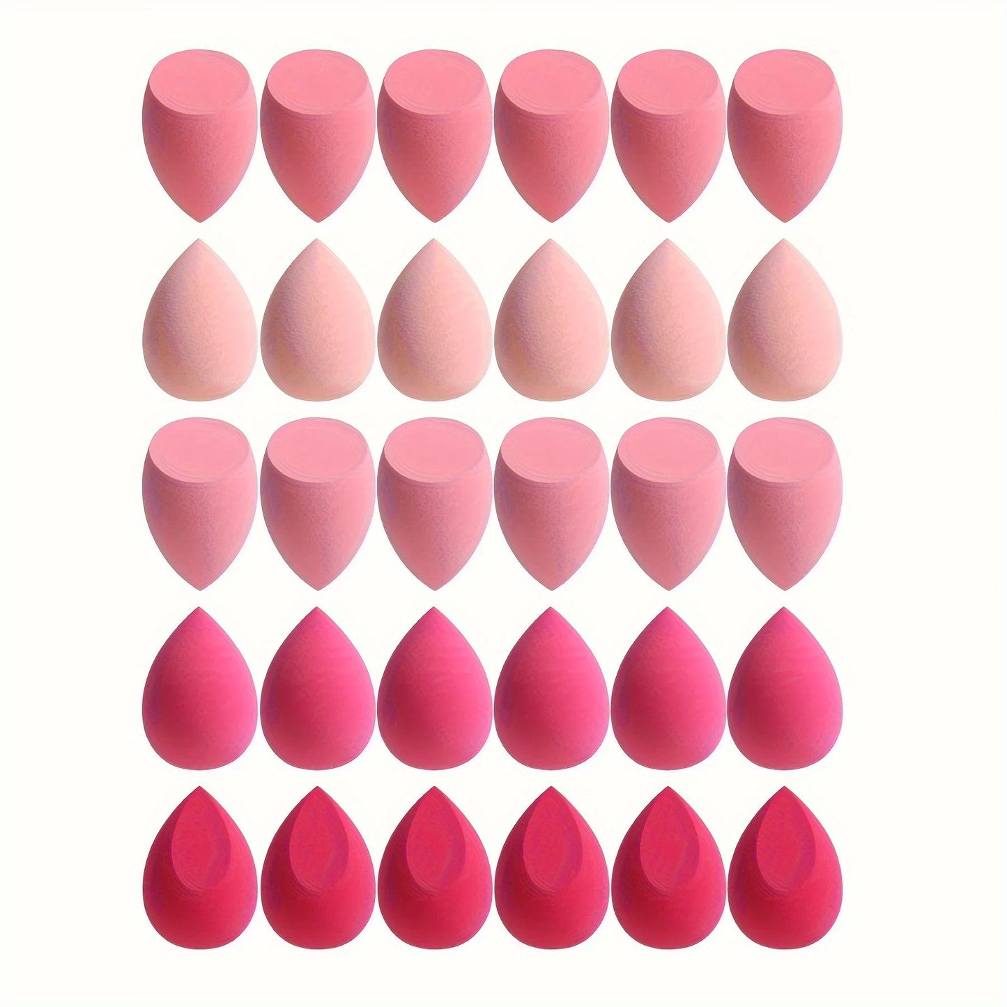 7piece/18piece makeup sponge set, suitable for liquid BB cream powder application, makeup egg dry wet dual-use powder puff Good Vibrations