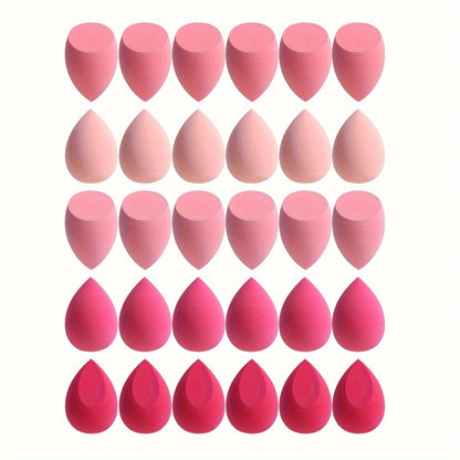 7piece/18piece makeup sponge set, suitable for liquid BB cream powder application, makeup egg dry wet dual-use powder puff Good Vibrations