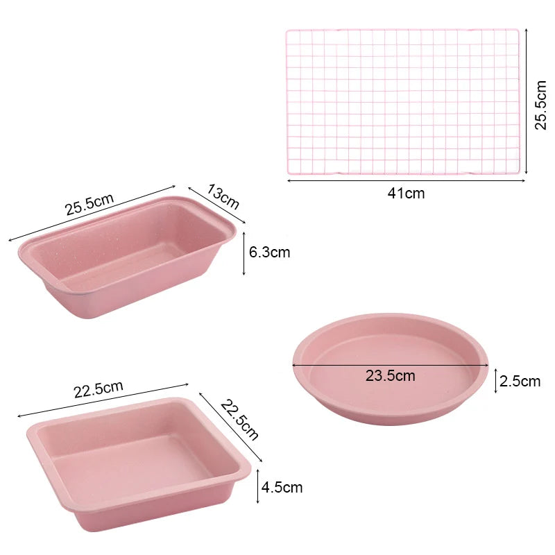 Beginner Adults Complete Bakeware Sets Baking Tools Set Baking Pastry Tools Baking Accessories Cake Decorating Tool Set Good Vibrations