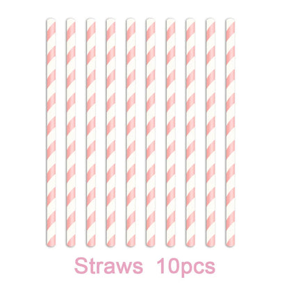 Girl Surprise Theme Backdrop Cute Shiny Doll Birthday Party Decoration Pink Latex Balloon Disposable Tableware Plate Cake Topper Good Vibrations