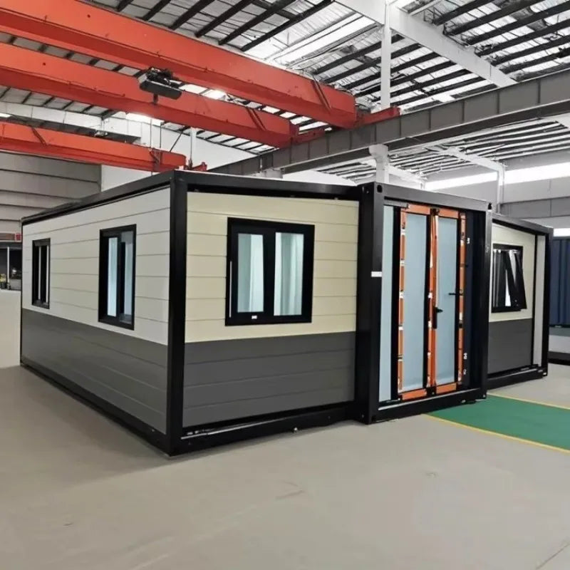 Expandable Container House 20 40ft Casa Prefabricada Vivienda Luxury Prefabricated Modular House 2-4 Bedrooms Prefab Tiny Homes Good Vibrations