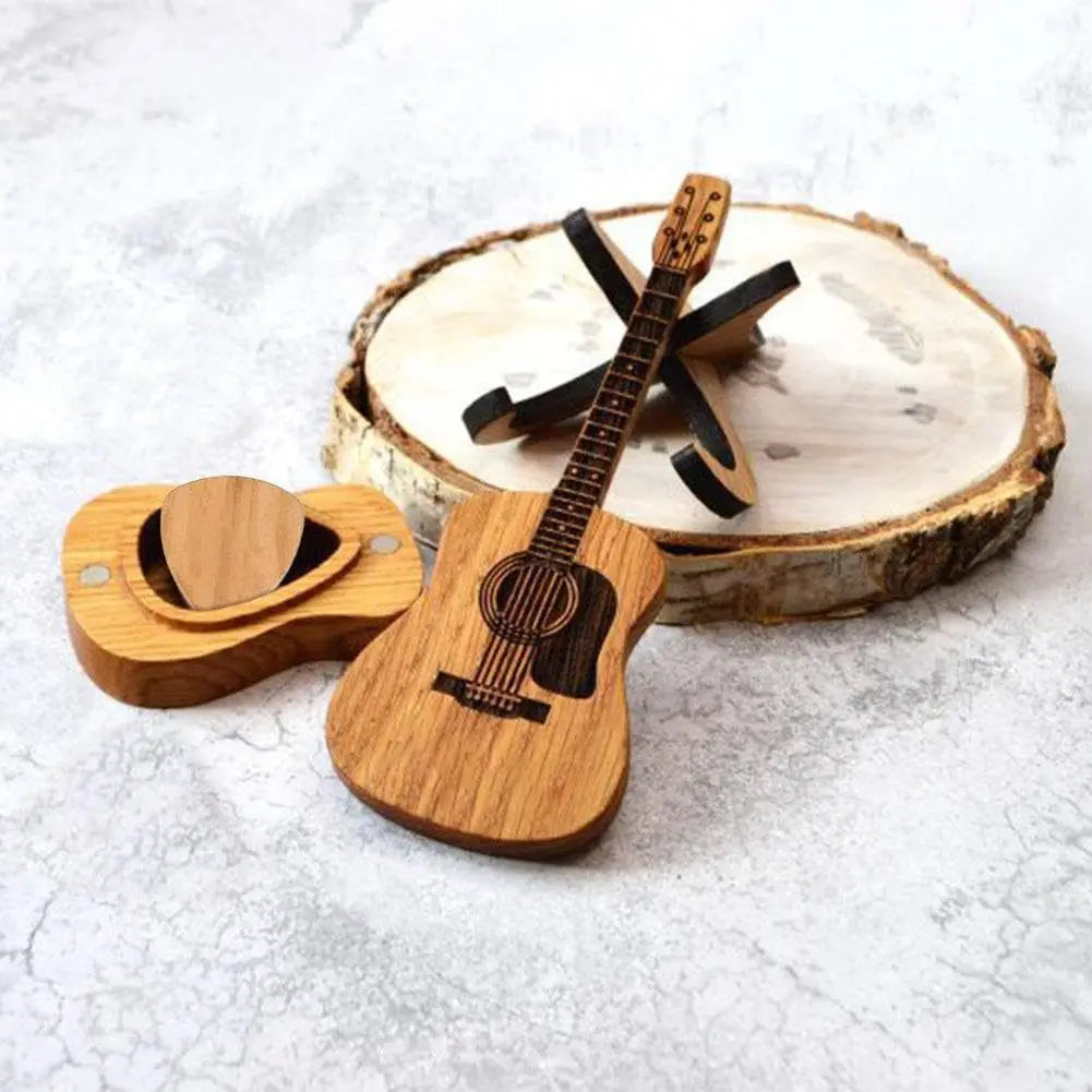 1 Guitar Lover Gift Set - Personalized Engraved Guitar Picks, Perfect for Anniversaries or Gifts for Father, Brothers or Friends Good Vibrations
