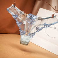 Sexy Lingerie Underwear Women Thong Womens Mesh Full Embroidery Sexy Panties Womens Bikini String Panties Womens Plus Size Good Vibrations