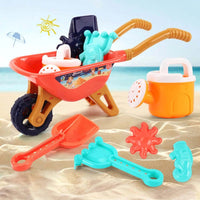 Children's beach toy sets: shovels, beach buckets, funnel tools, summer outdoor water play toys for babies Good Vibrations