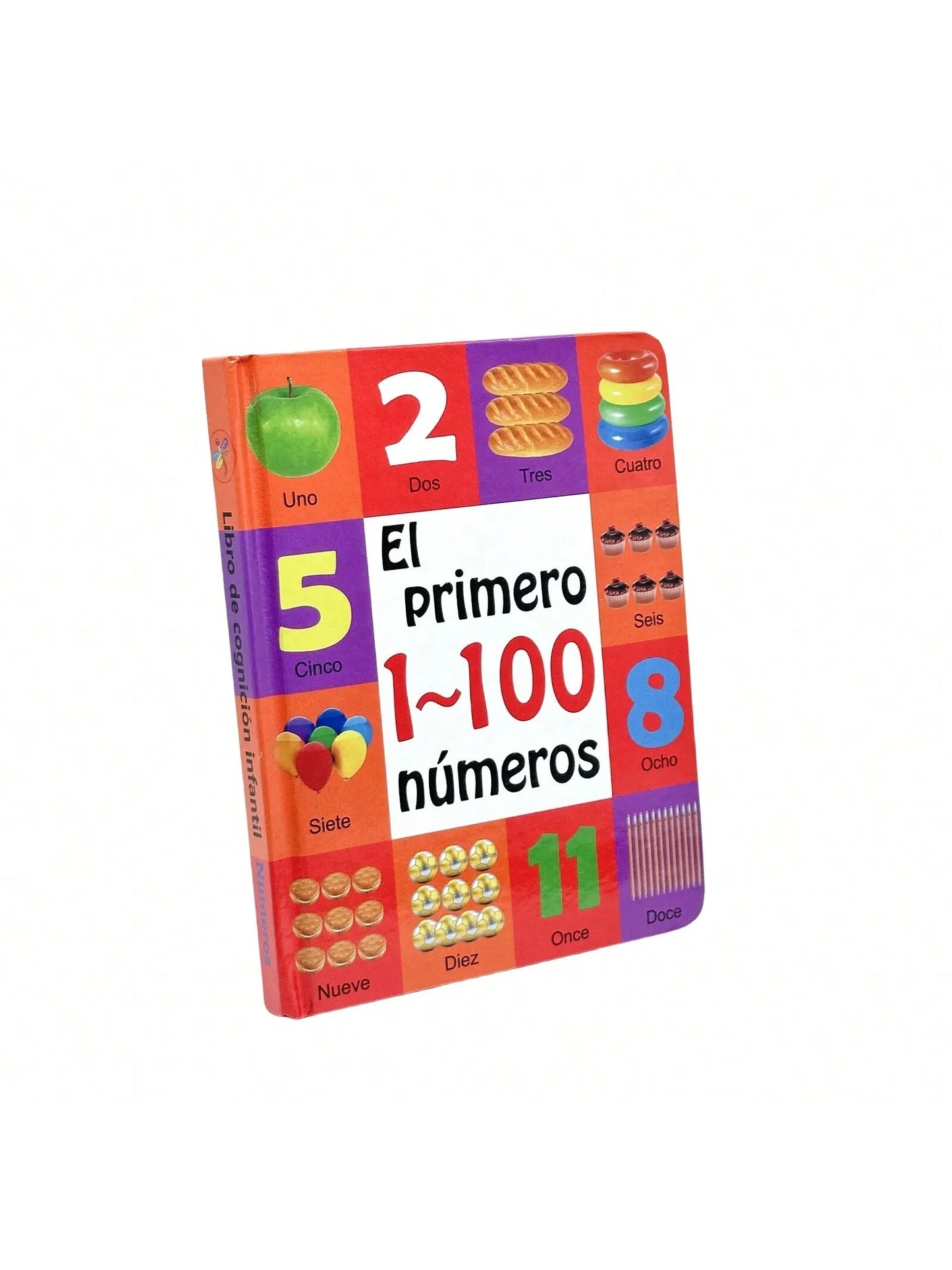 Children's Arabic Enlightenment Cognitive Book: Digital Fruits and Animals, Joyful Enlightenment Journey Good Vibrations