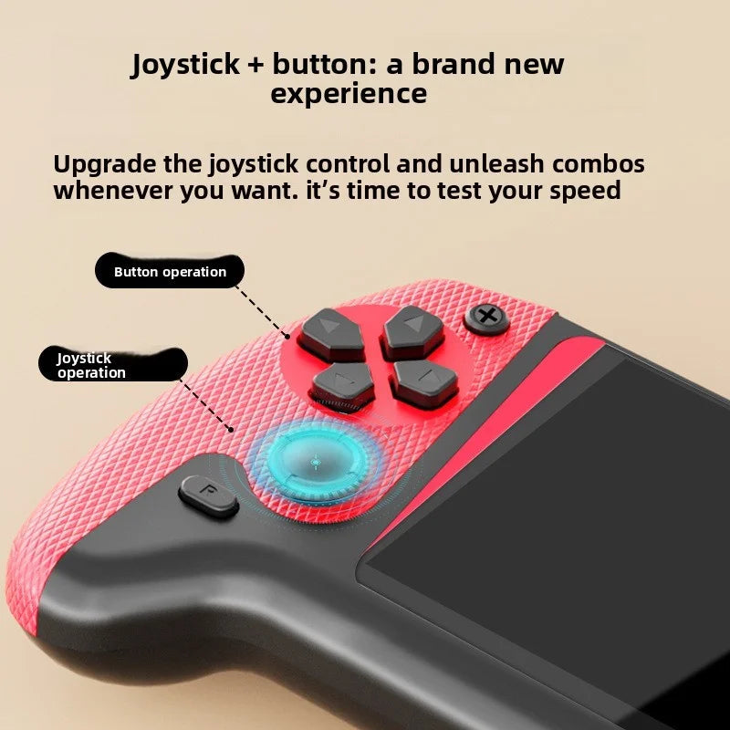 Retro Handheld Game Console LCD Screen Built-in  500-in-one retro nostalgic classic large-screen handheld console Good Vibrations