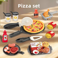 Children's toys: Pretend play, barbecue, fast food, pizza, sushi, afternoon tea, desserts, kitchen food, toy sets Good Vibrations