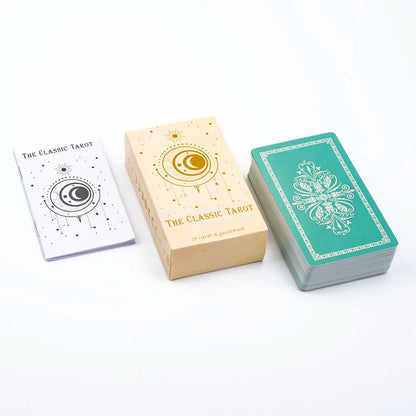 The Classic Tarot Cards Deck 78Pcs For Easy Beginners Fate Fortune Telling Party Tabletop Board Game Toy Good Vibrations