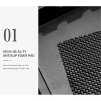 Barbershop Appliances Storage Hair Trimmer Holder Salon Hairdressing Clipper Tray Organizer Professional Styling Tools Supplies