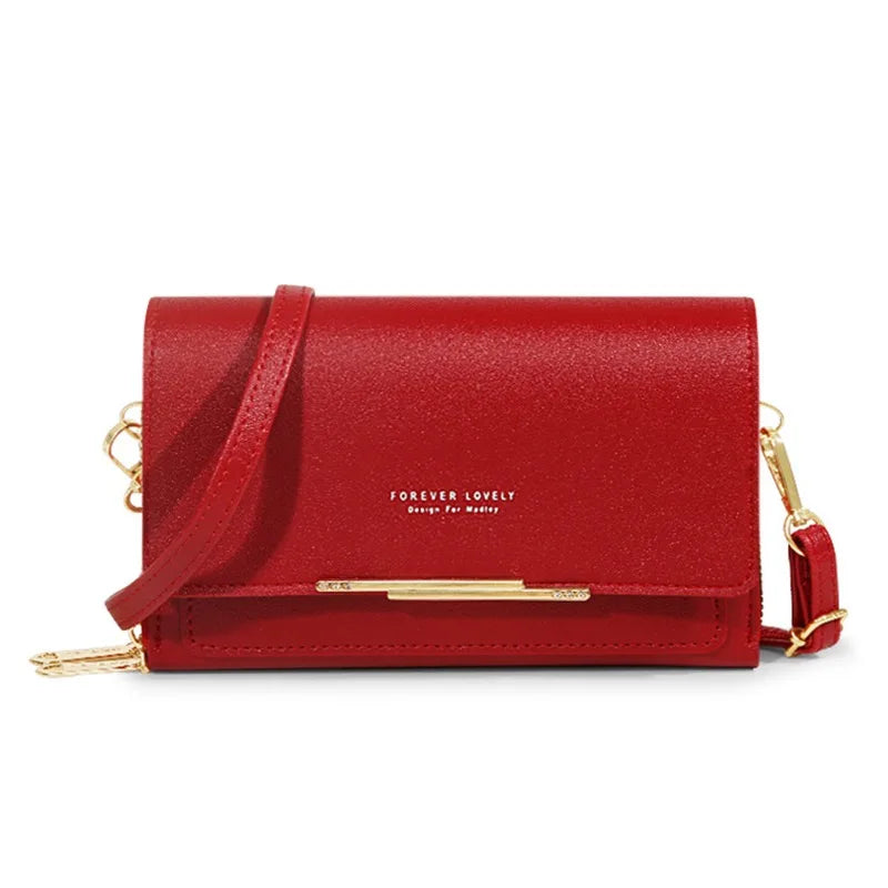 Women's Wallet Korean Handbag Multi Card Large Capacity Casual Shoulder Bag Mobile Phone Packet Fashion New Style Good Vibrations